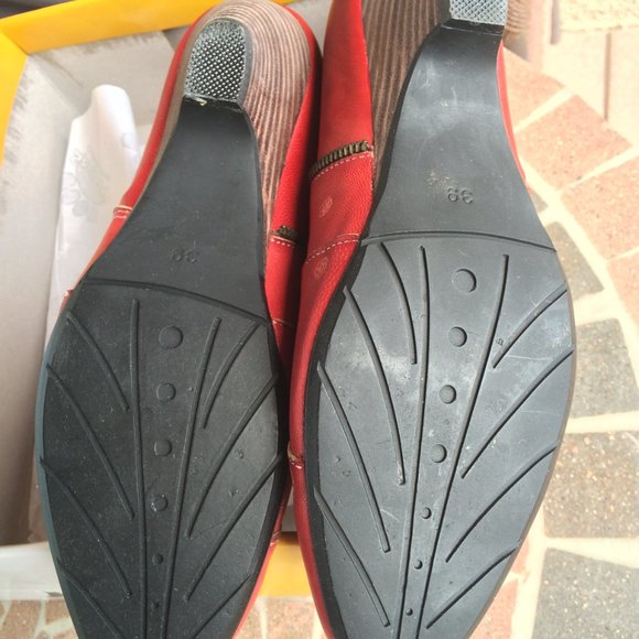 Spring Step Red Booties Chill Red size 39 (US 8.5) - Picture 6 of 9